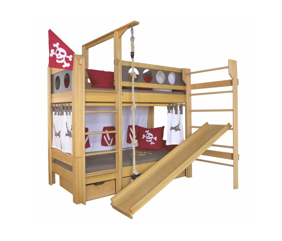 Детские кровати с горкой