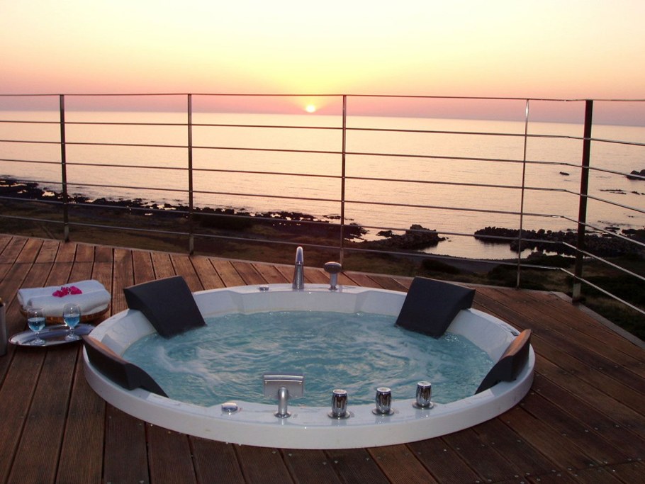 Джакузи на крыше