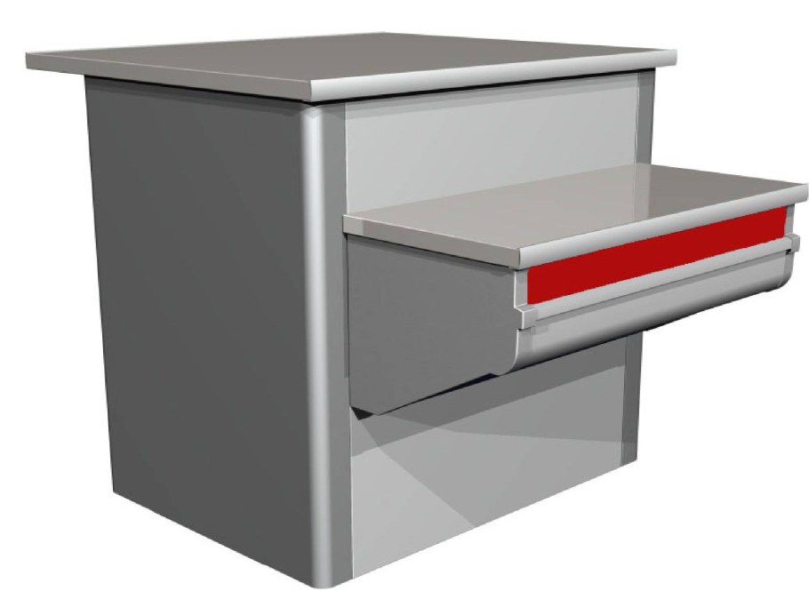 Кассовый стол Эллада-п 0,6