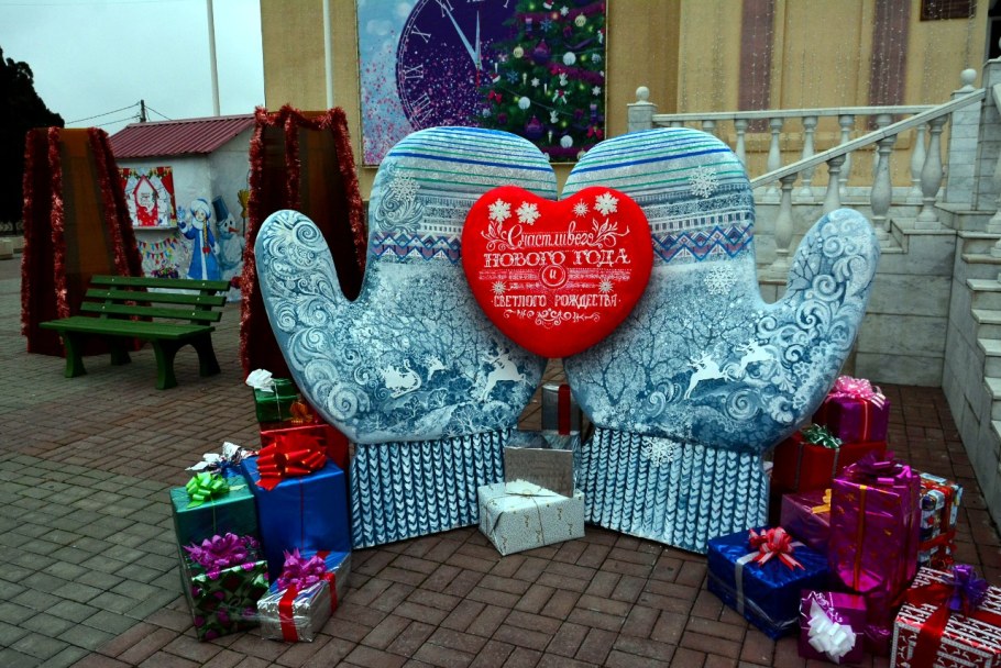 Новогодние арт объекты