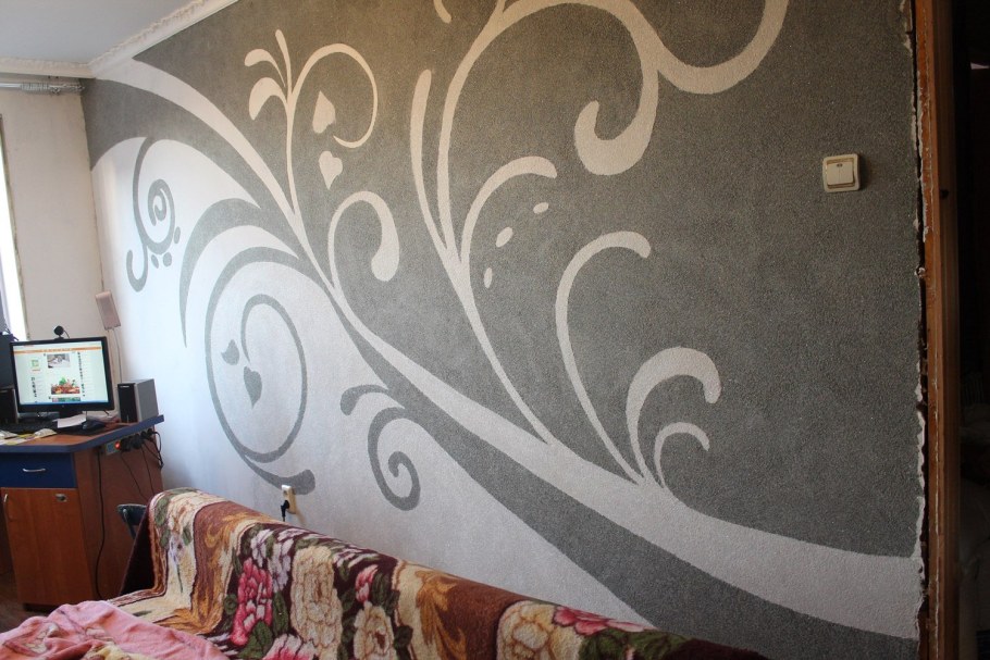 Жидкие обои