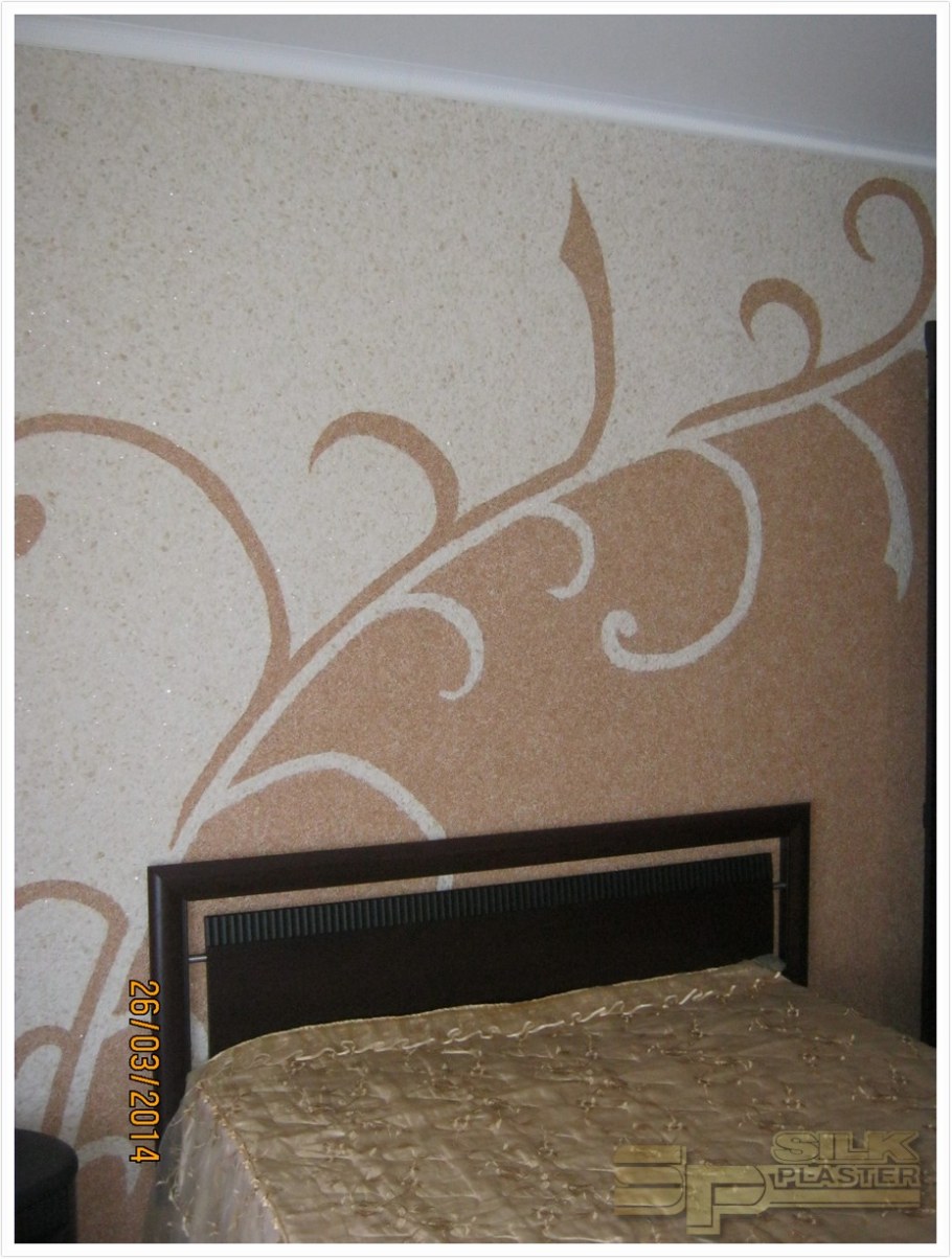 Жидкие обои узоры