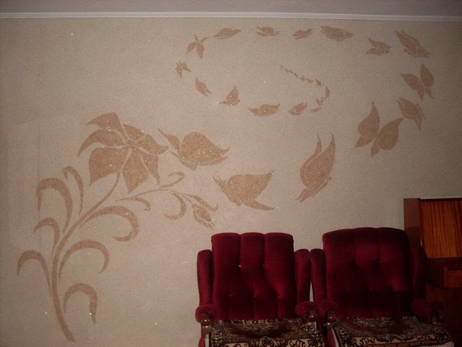 Жидкие обои рисунки