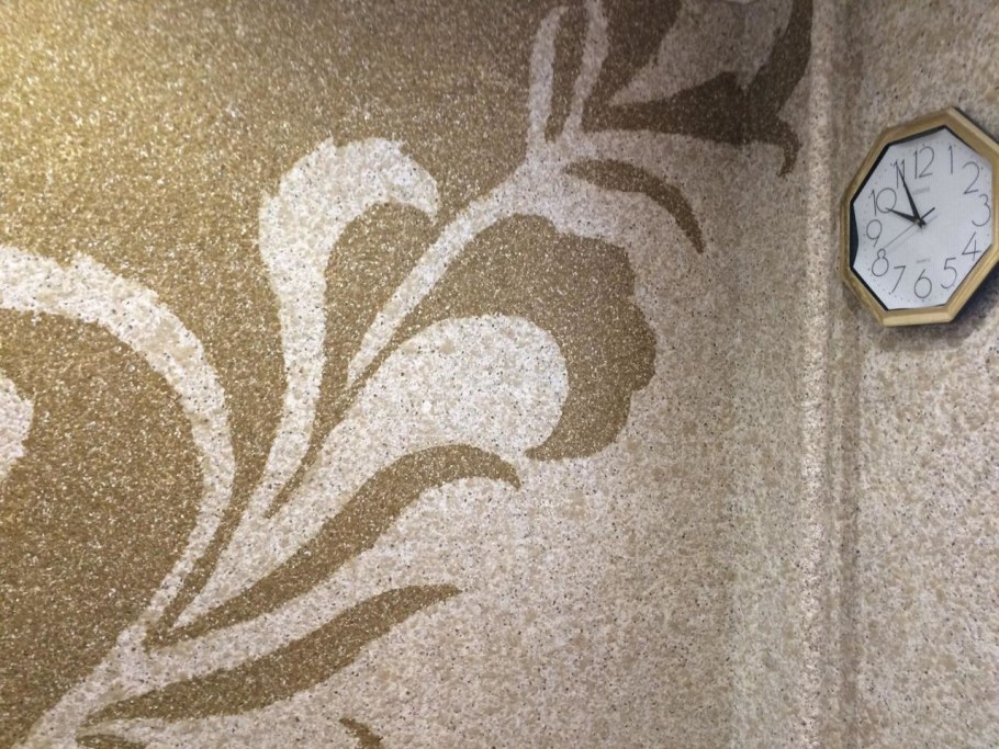 Декор жидкими обоями