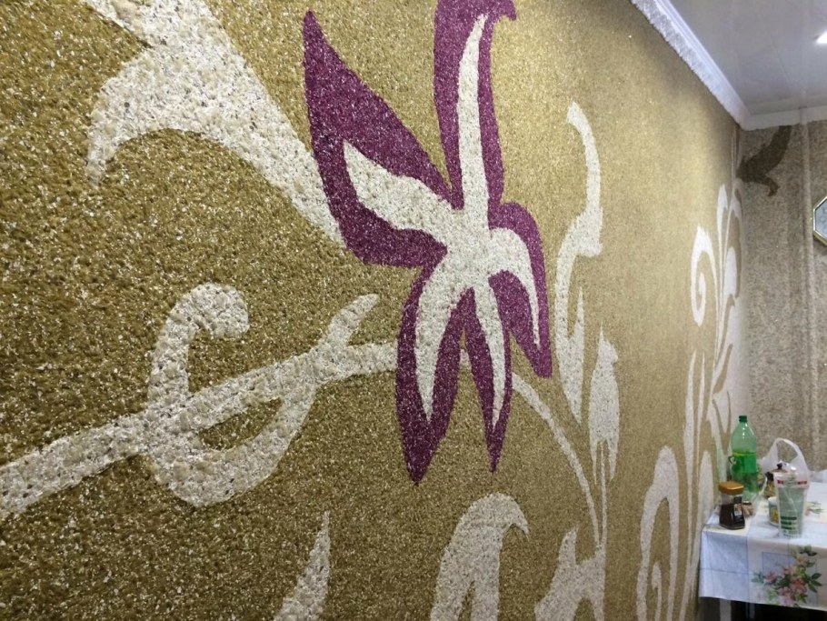 Детский рисунок жидкими обоями