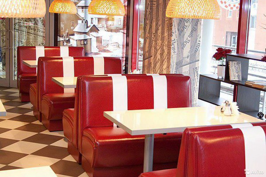 Диванчики для кафе баров