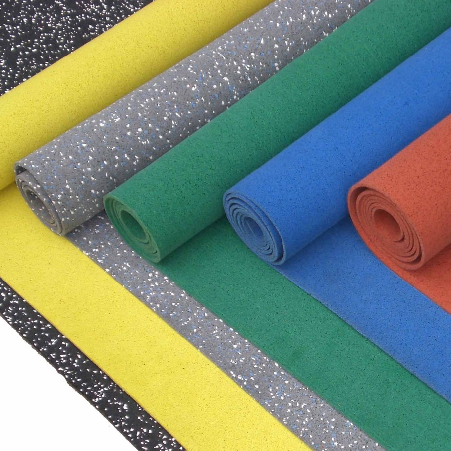 Спортивное рулонное покрытие из крошки Резипол Ant Mix 30%