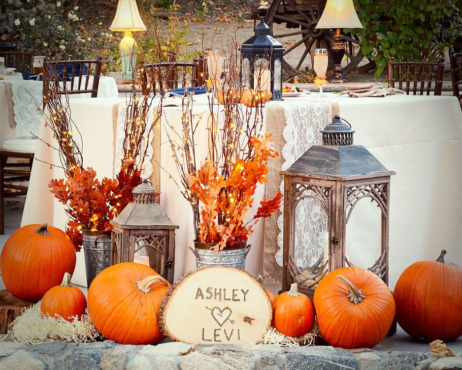 Декор в стиле осени