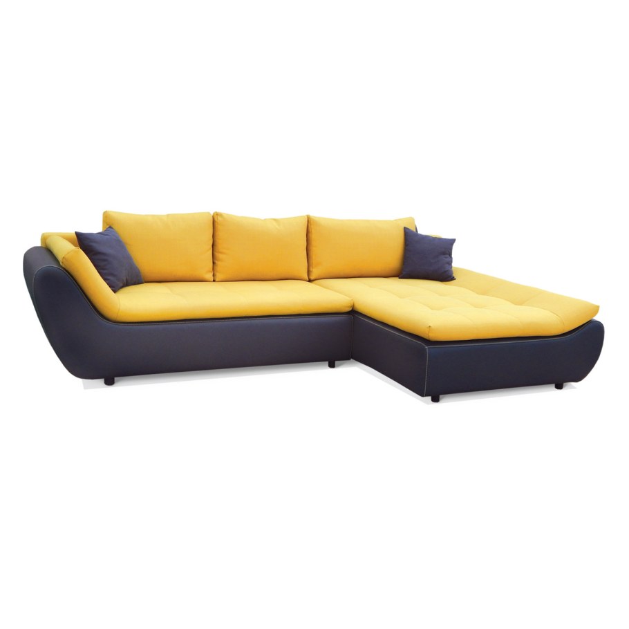 Угловой диван-кровать DREAMART Шеффилд с правым углом