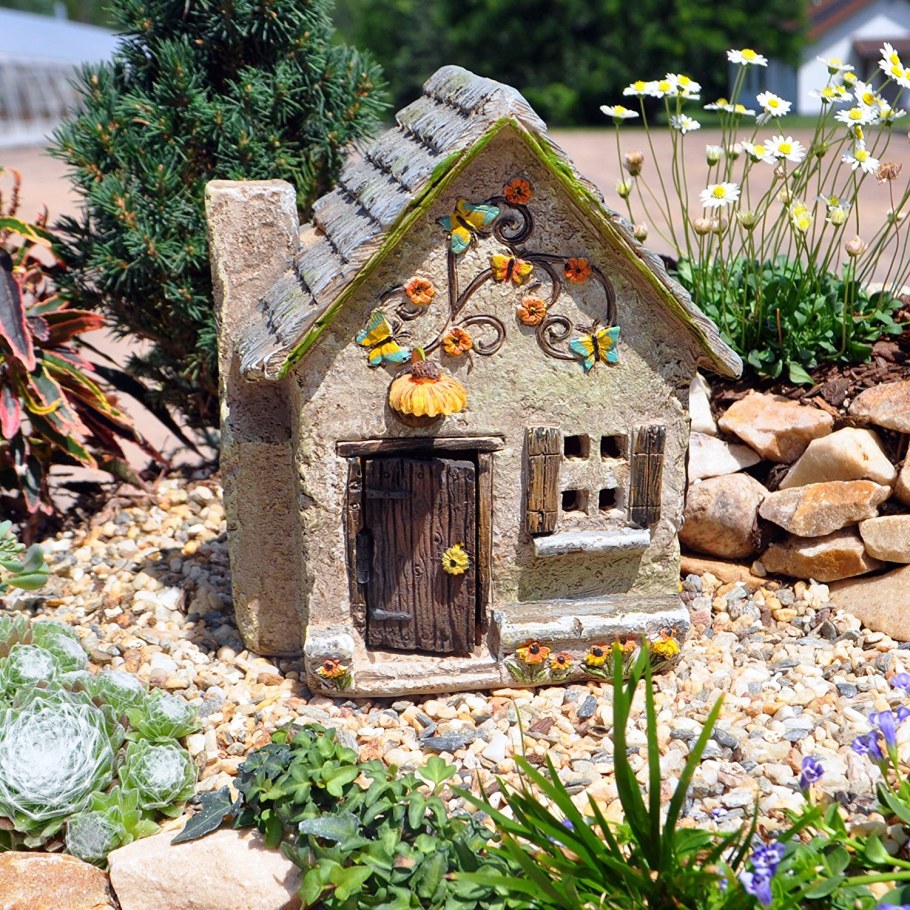 Миниатюрные домики для сада