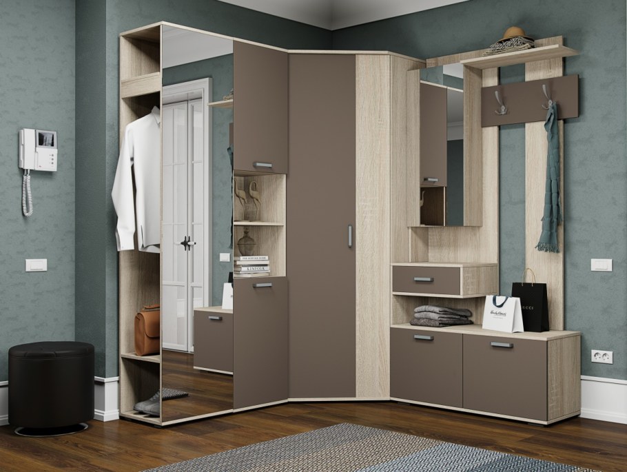 Прихожая дуб сонома крафт