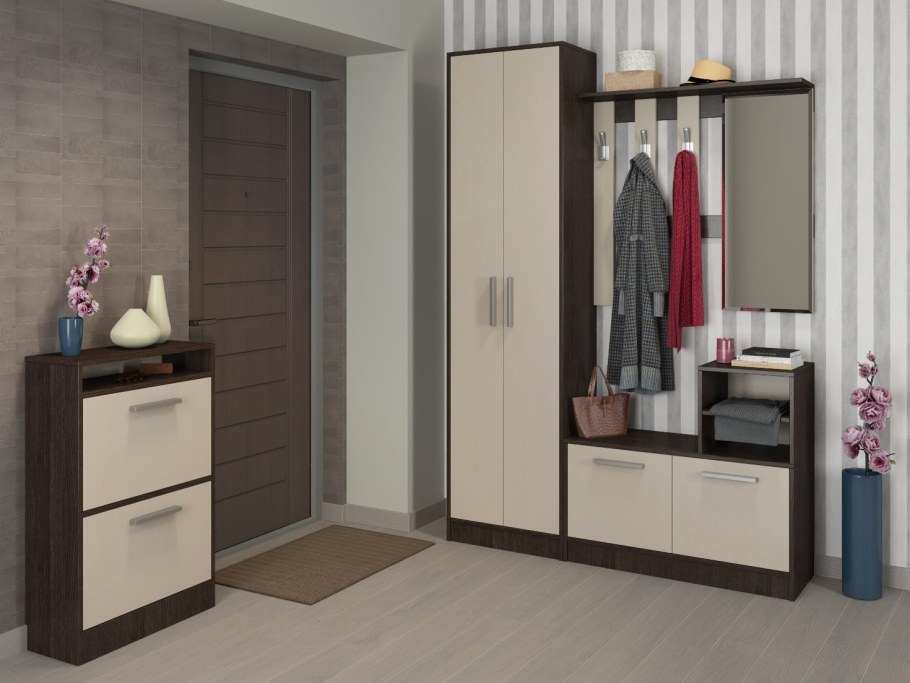 Стенка Мадрид 4 венге дуб молочный