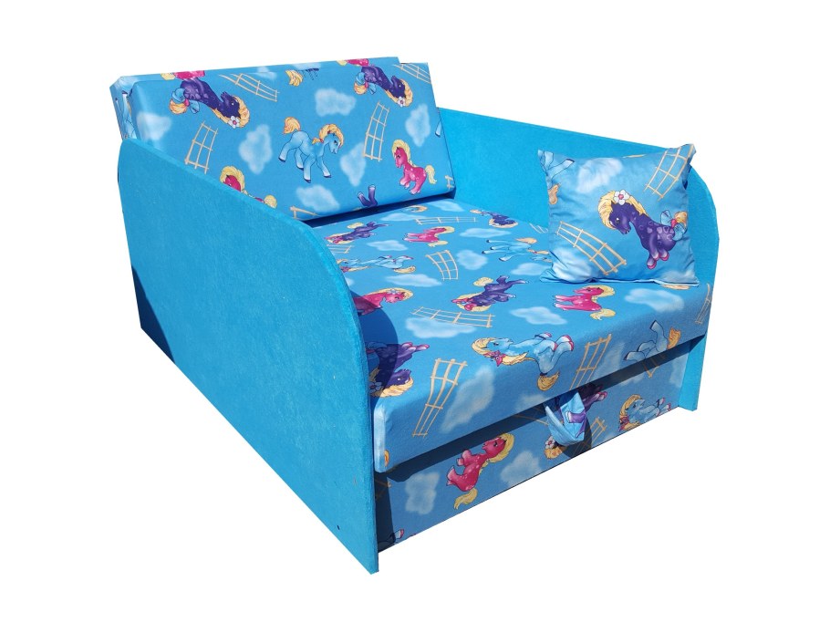 Софа детская раздвижная с бортиками