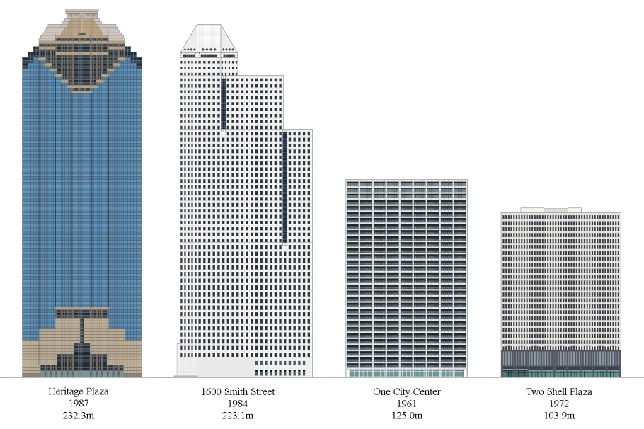 Бумажная модель небоскреба