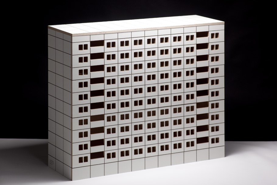 Чертеж картонного домика