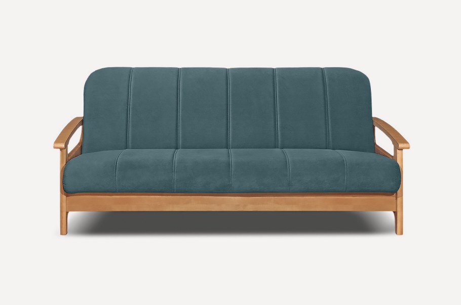 Диван Кантри вельвет мустард