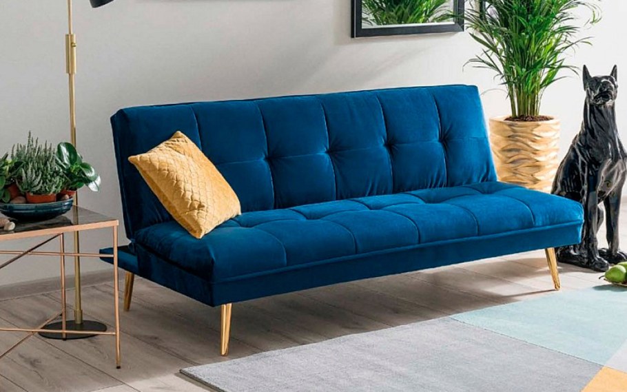 Диван Velvet Navy Blue