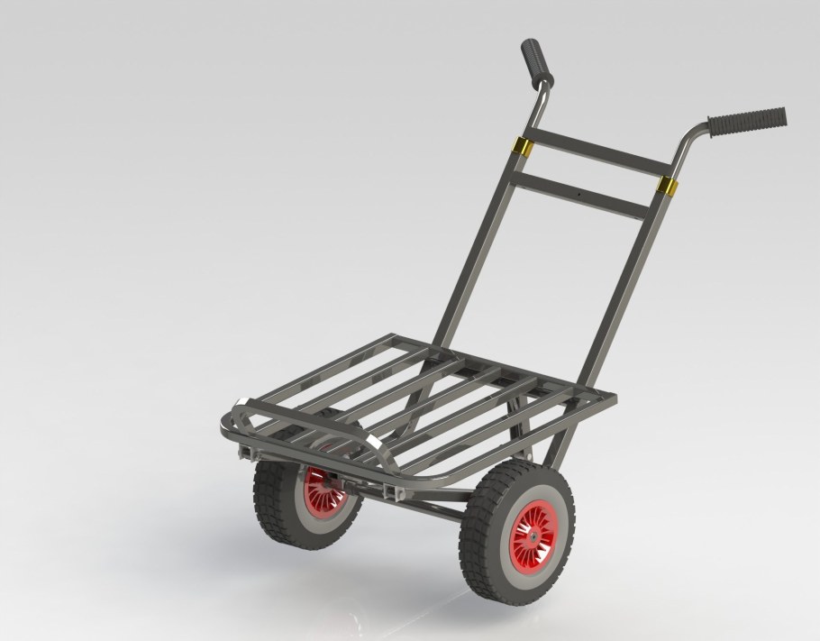 Четырёхколёсная тележка тр-4-250