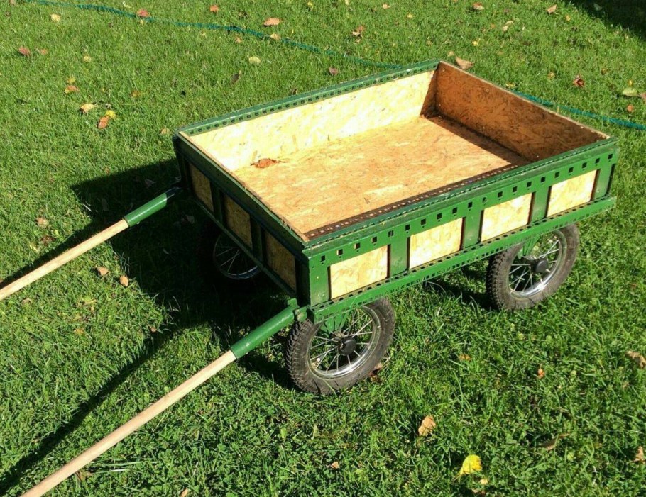 Самодельная Садовая тележка