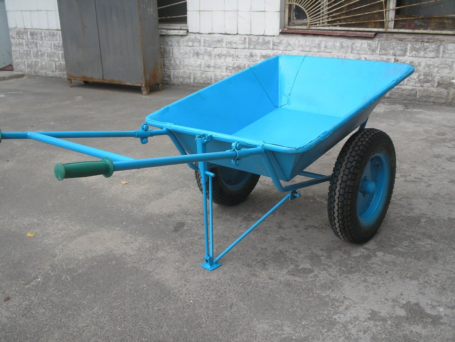 Самодельная Садовая тележка