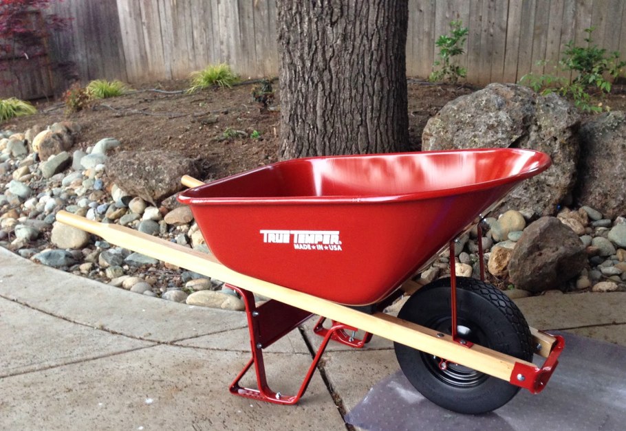 Самодельная строительная тачка