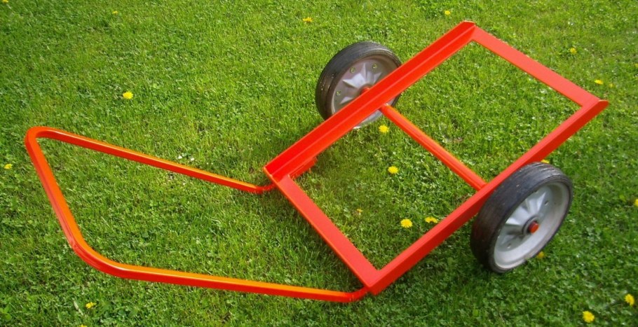 Самодельная Садовая тележка