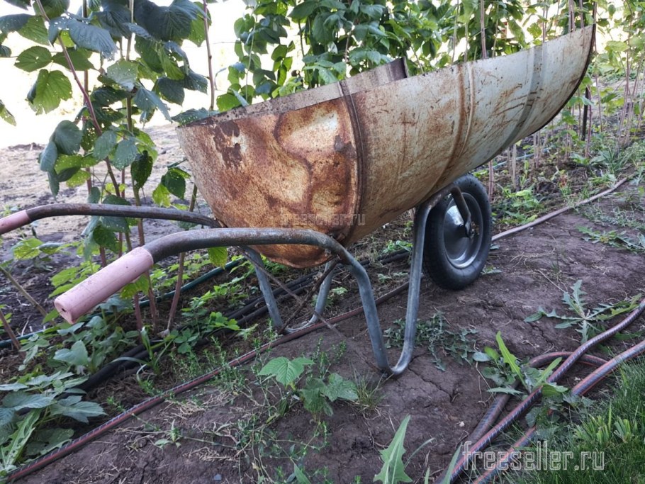 Самоделки Садовая тачка