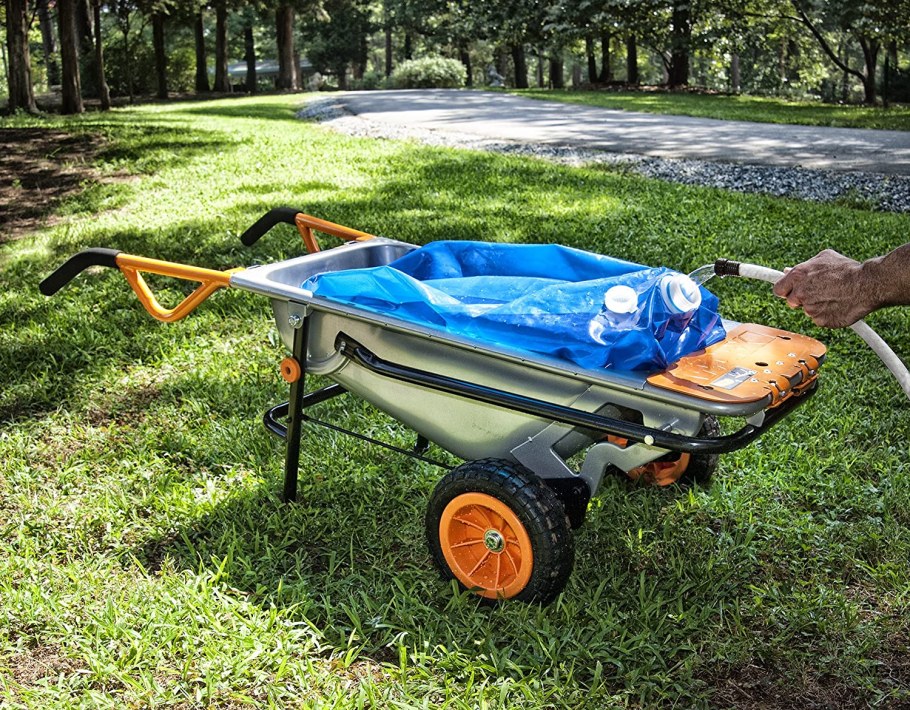 Самодельная тачка для дачи