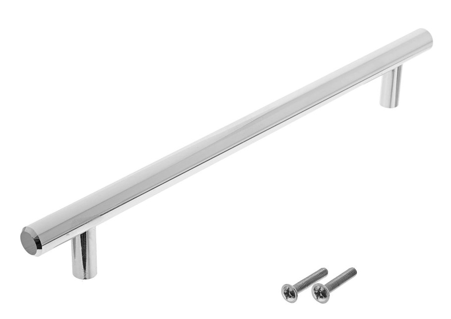 Ручка-рейлинг 608мм хром матовый МДМ re1008/608