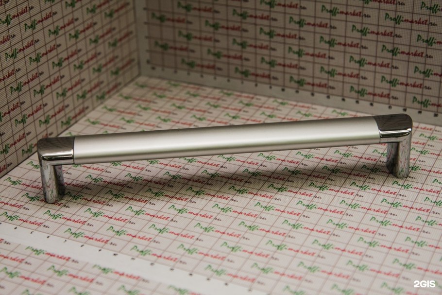 Ручка рейлинг d-10 Edsan 128 мм, хром