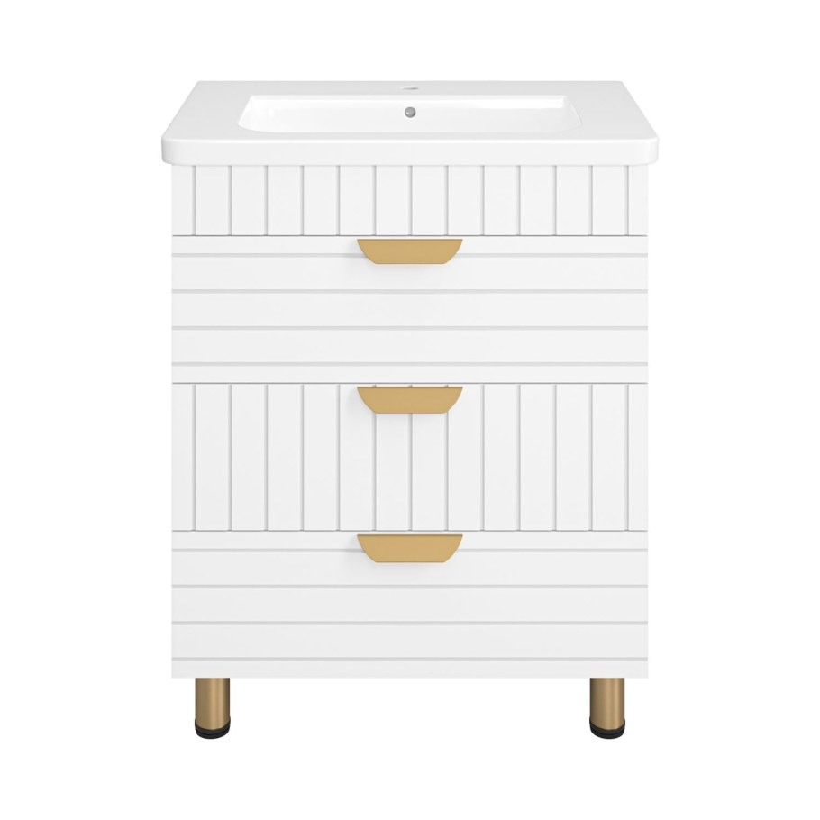 Тумба с раковиной brevita Ariana 80 в интерьере