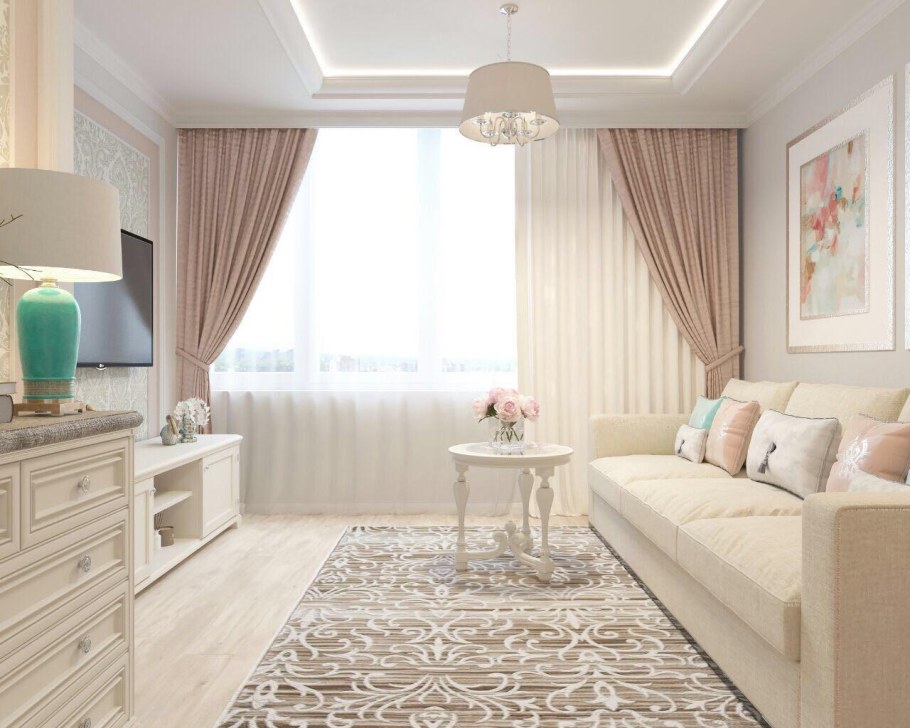 Скромно со вкусом квартира