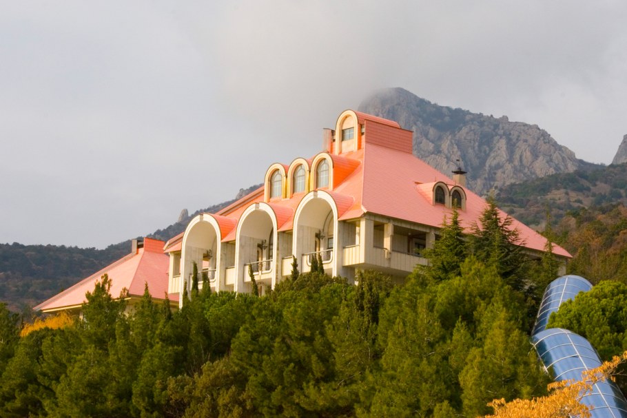 Форосская дача Горбачева интерьер