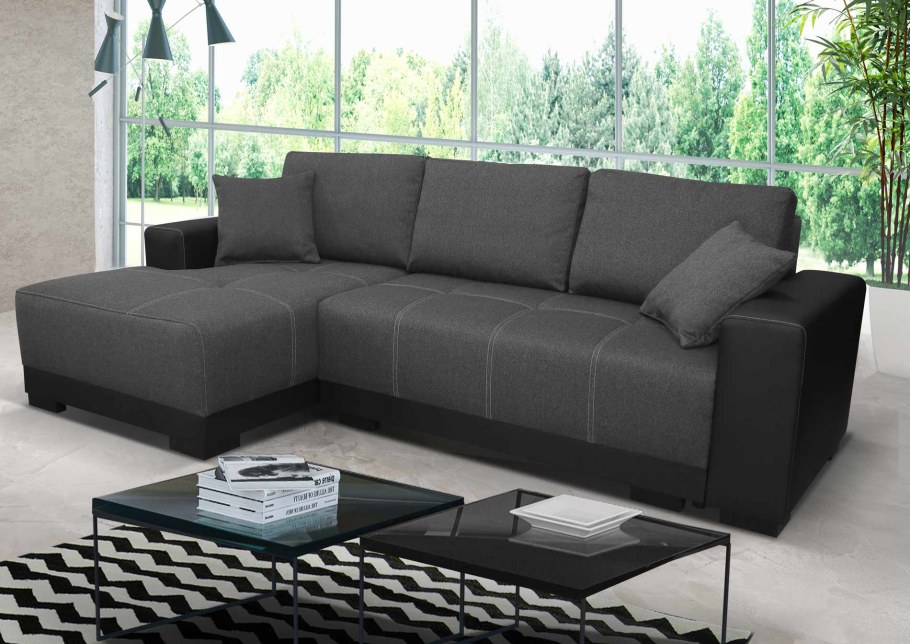 Белый угловой диван