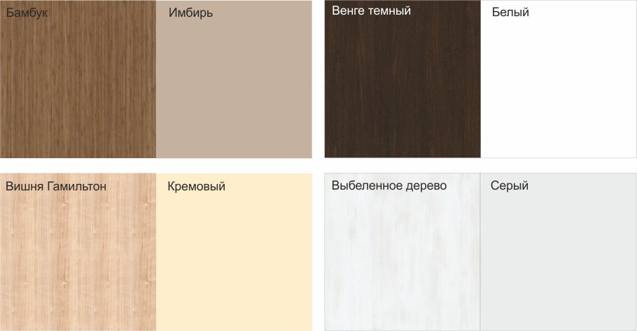 Цвет дерева для мебели