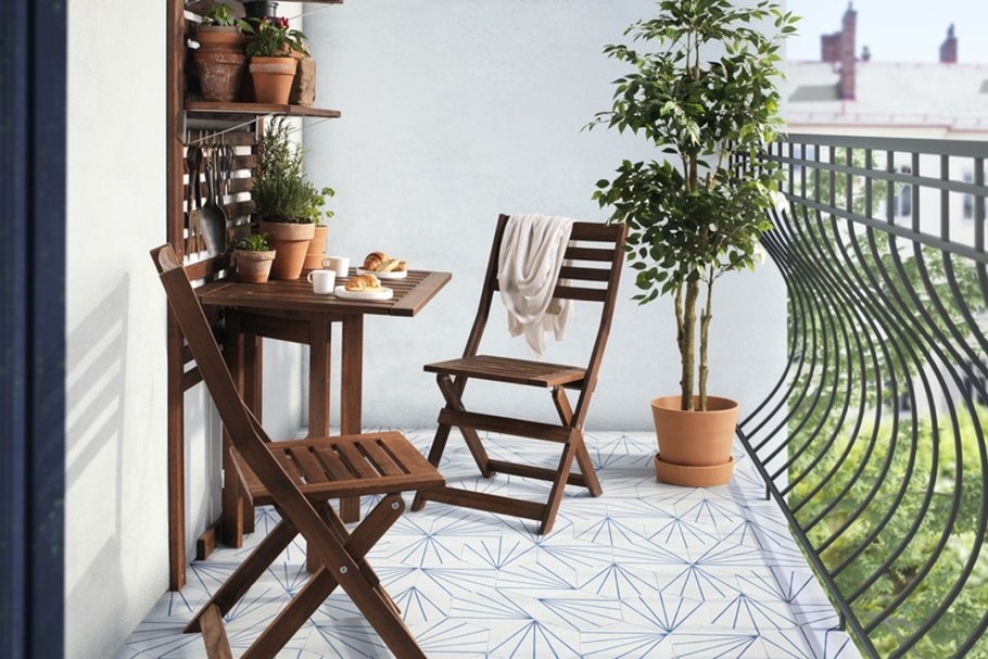 Складная мебель для балкона