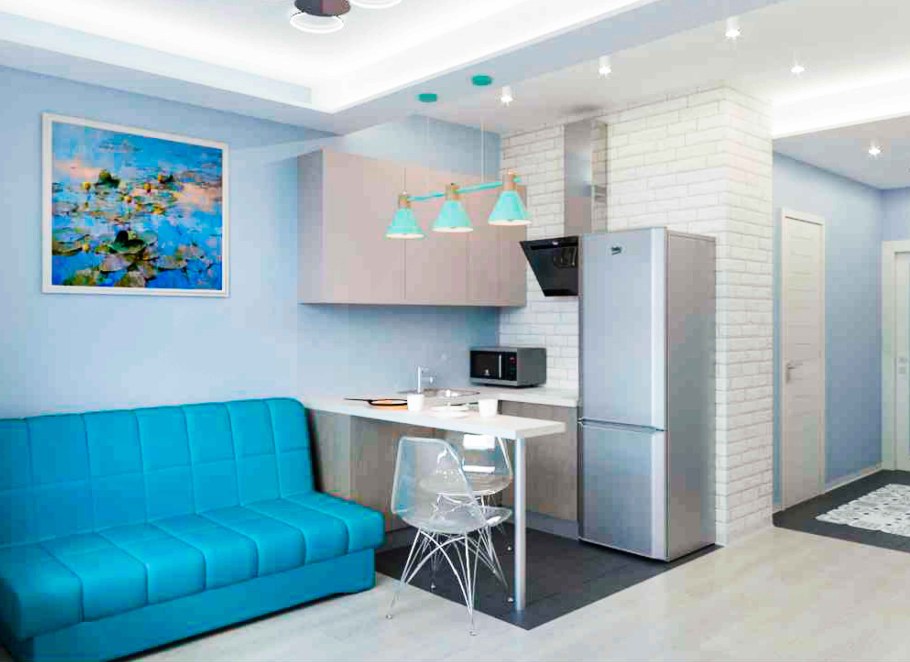 Мебель в студию 21 кв.м