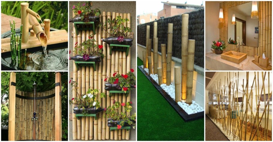 Изделия из бамбуковых палочек