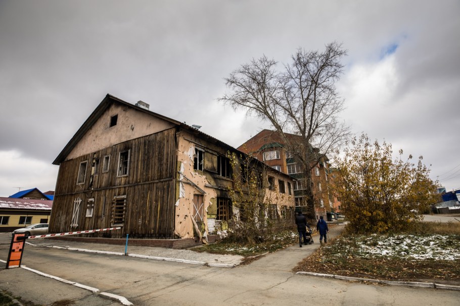 Бараки на Серафимовича Новосибирск