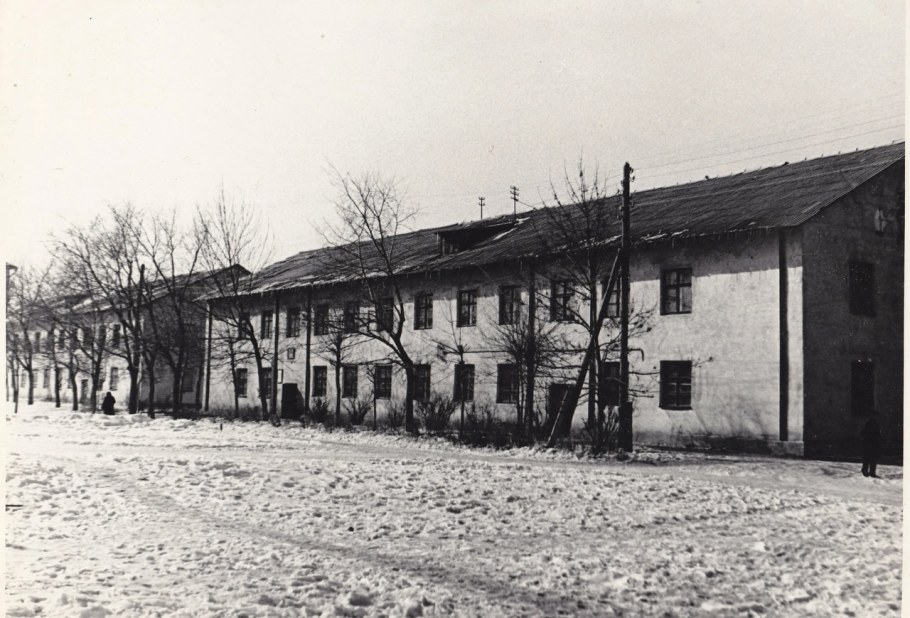 Сибирь бараки 1950