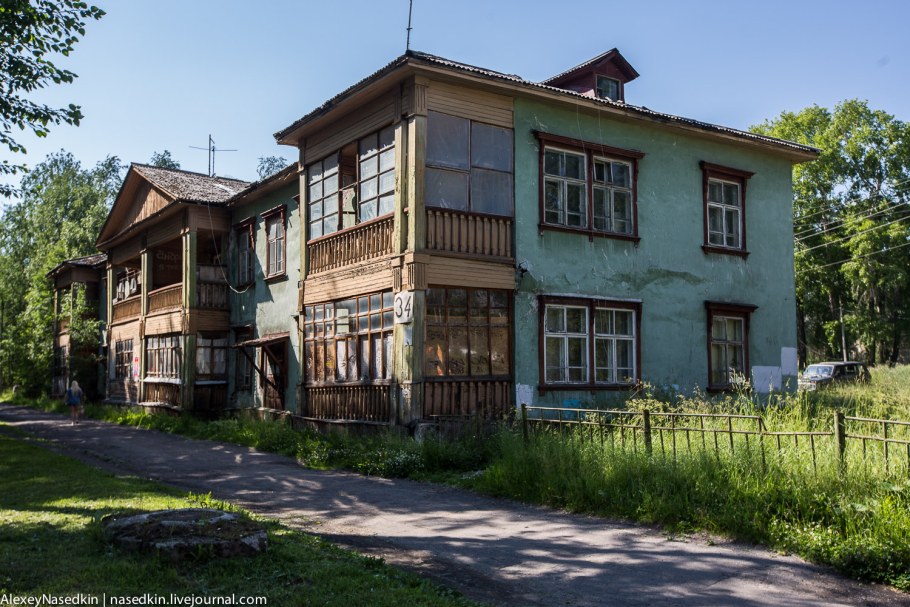 Деревянные бараки Новосибирск