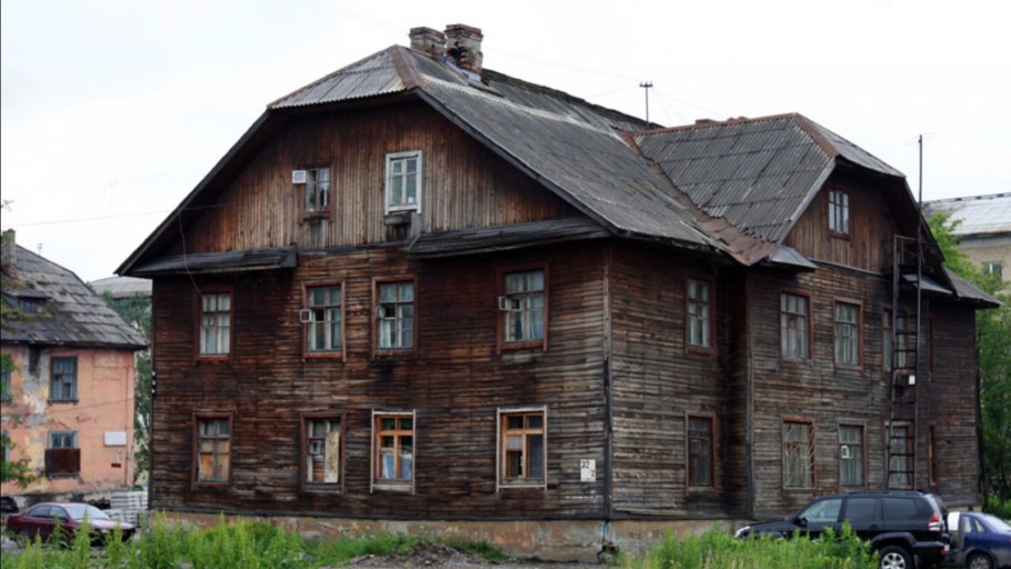 Мурманск бараки