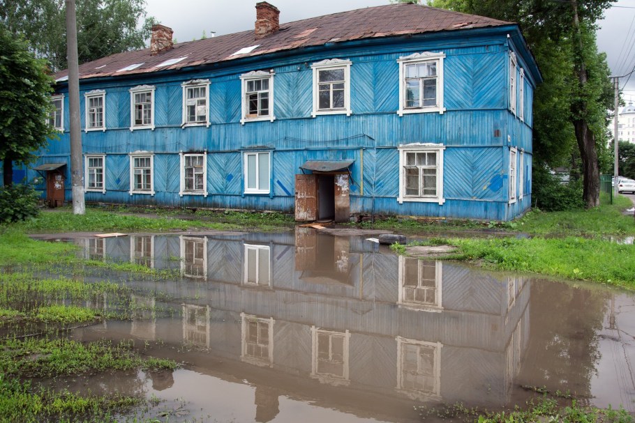 Двухэтажные бараки Уфа Черниковка