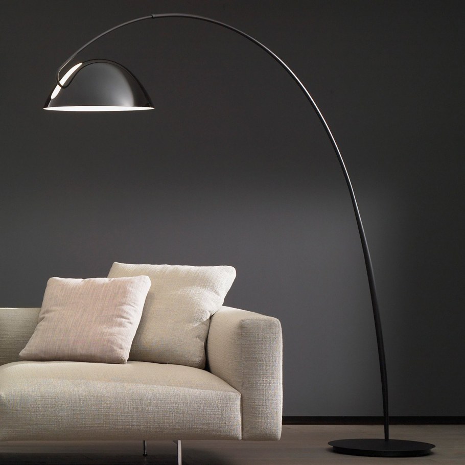 Торшер inspire «New Sofa», цвет металл/белый