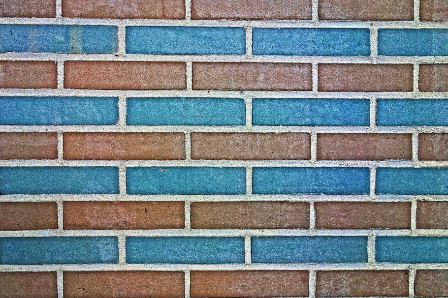 Разноцветная кладка