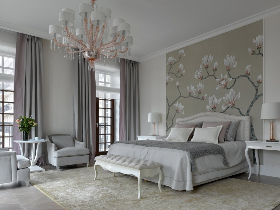 Спальня в скандинавском стиле