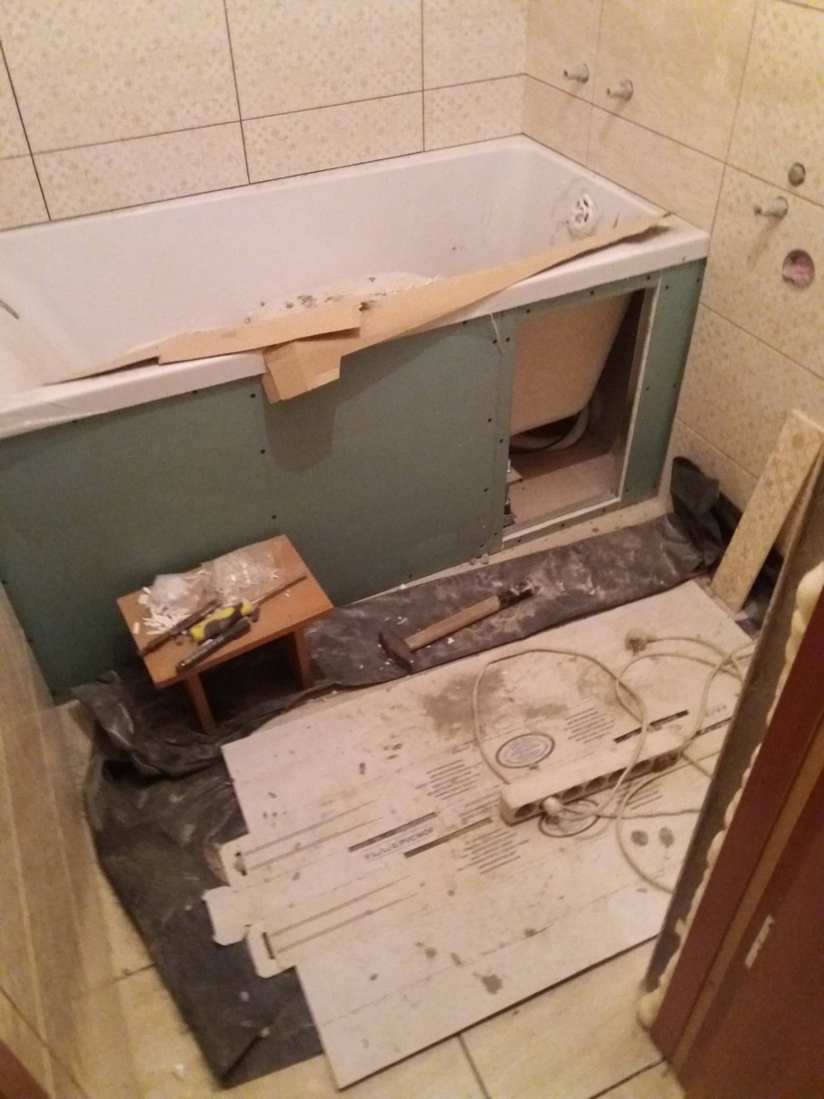 Советская ванная комната