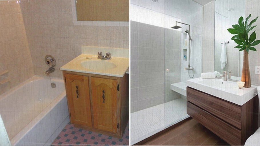 Ванная в брежневке