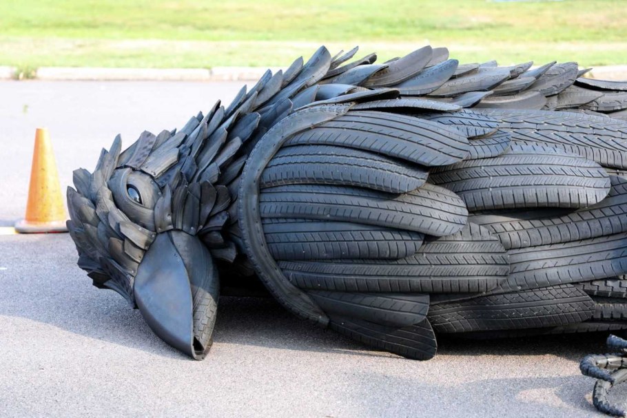 Изделия из автопокрышек