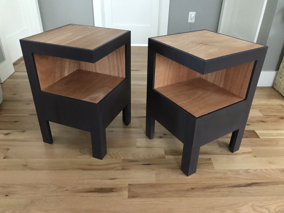 Самодельные прикроватные тумбочки